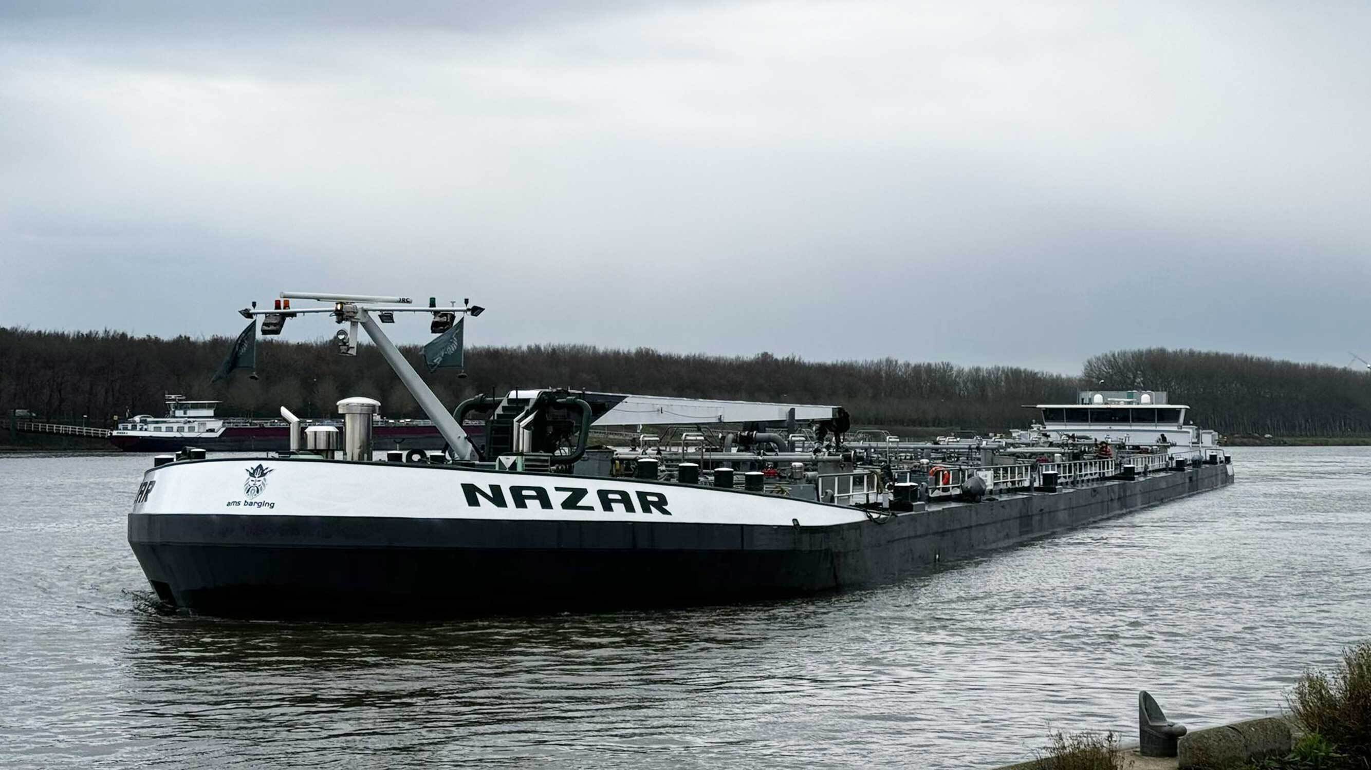 mts nazar, fleet ams, ams barging, bunker barge