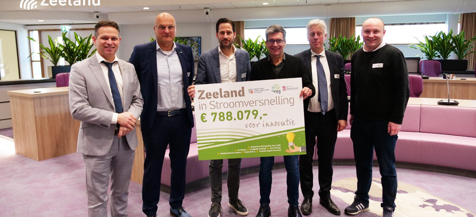 Subsidy awards ‘Zeeland in Stroomversnelling’